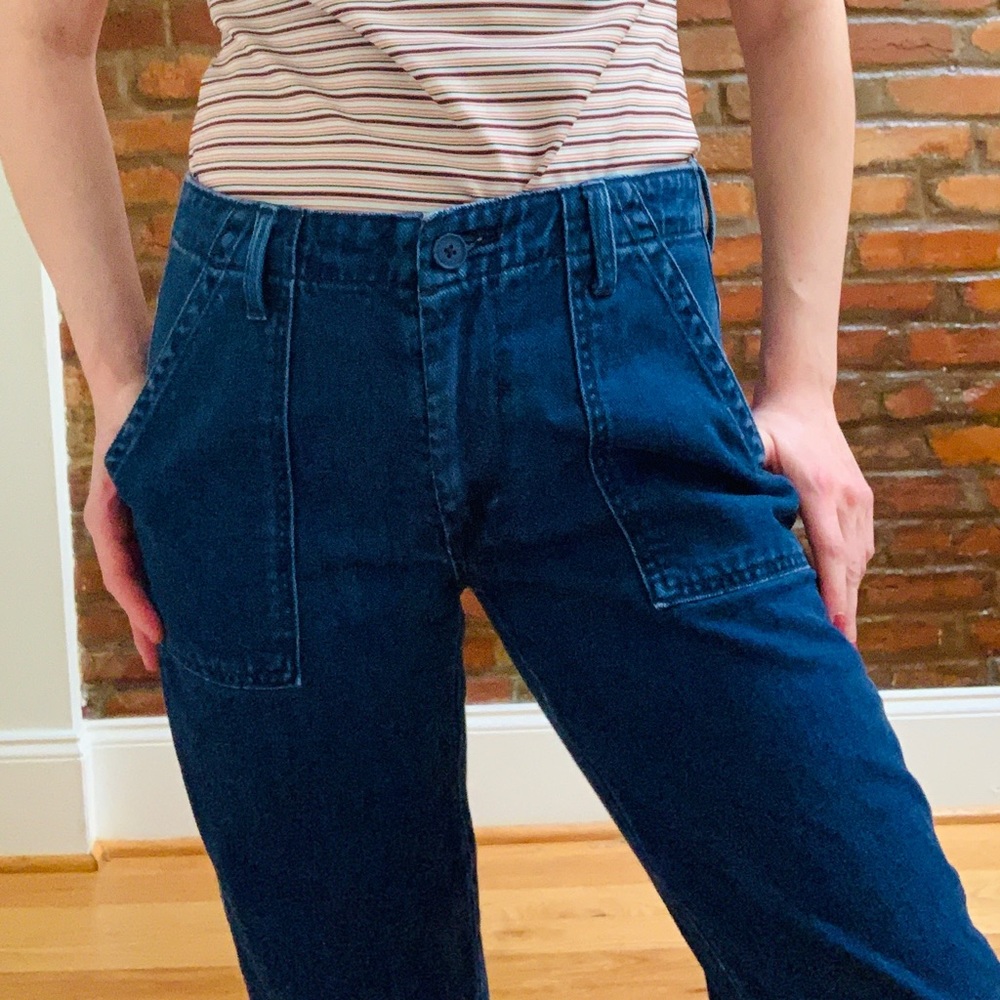 Lucky Brand Mid Rise Utility Jeans - Picture 4 of 4